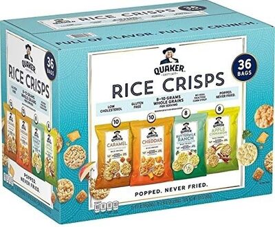 Quaker Rice Crisps, 36 Count, 28.5 Oz