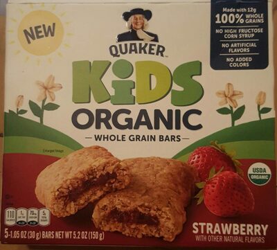 Strawberry Whole Grain Bars, Strawberry