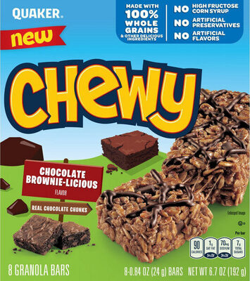 Chocolate Brownie-Licious Granula Bars, Chocolate Brownie-Licious