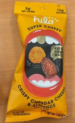 Crispy Cheddar Cheese & Almonds Snack Mix, Crispy Cheddar Cheese & Almonds
