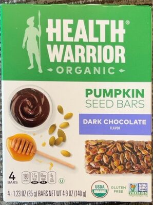 Dark Chocolate Flavor Pumpkin Seed Bars, Dark Chocolate