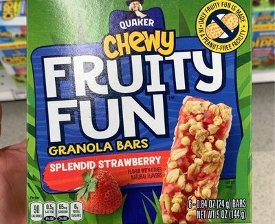 Splendid Strawberry Granola Bars, Strawberry
