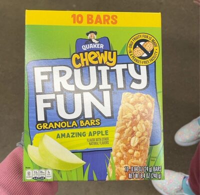 Amazing Apple Fruity Fun Granola Bars, Amazing Apple