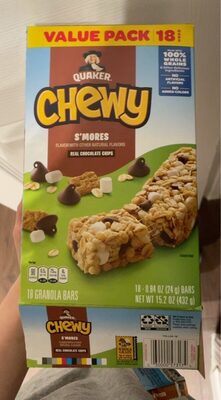 S'Mores Real Chocolate Chips Granola Bars, S'Mores