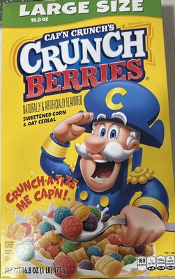 Crunch Berries Sweetened Corn & Oat Cereal, Crunch Berries