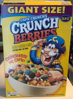 Crunch Berries Sweetened Corn & Oat Cereal, Crunch Berries