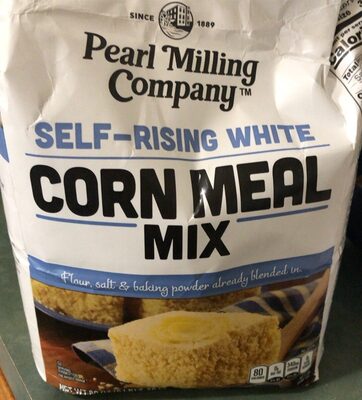 White Self-Rising Corn Meal Mix, White