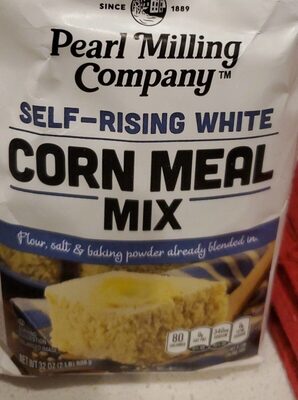 White Self-Rising Corn Meal Mix, White