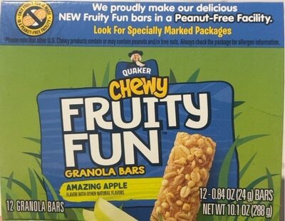 Amazing Apple Granola Bars, Apple
