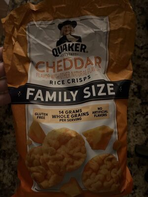 Cheddar Rice Crips, Cheddar
