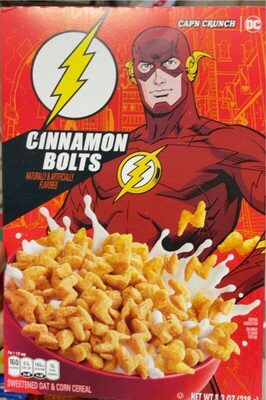 Cinnamon Bolts Sweetened Oat & Corn Cereal, Cinnamon