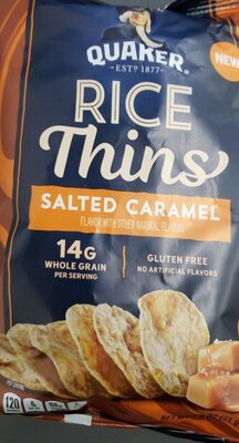 Salted Caramel Flavor Rice & Corn Snack, Salted Caramel