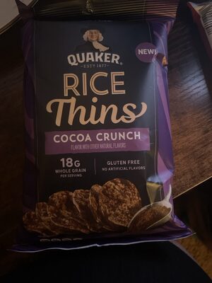 Cocoa Crunch Rice & Corn Snack, Cocoa