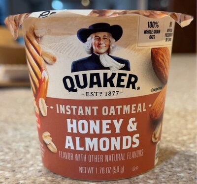 Honey & Almond Instant Oatmeal, Honey & Almond