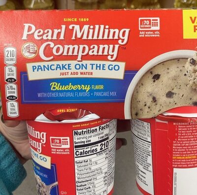 Blueberry Pancake On The Go Mix, Blueberry