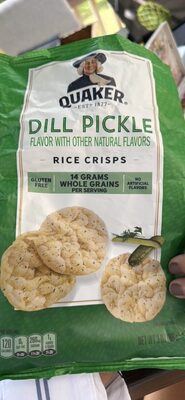 Dill Pickle Rice Crisps, Dill Pickle