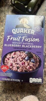 Blueberry Blackberry Instant Oatmeal, Blueberry Blackberry