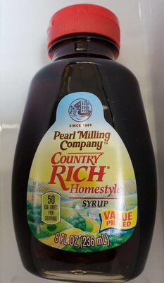 Country Rich Homestyle Syrup, Country Rich Homestyle
