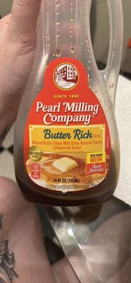 Butter Rich Syrup, Butter