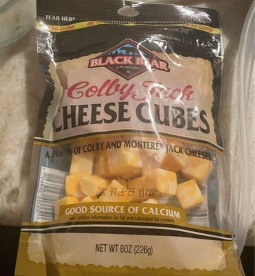 A Blend Of Colby And Monterey Jack Cheese Cubes, Colby Jack