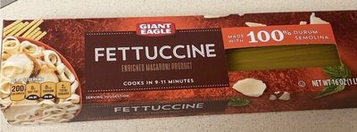 Enriched Macaroni Product, Fettuccine