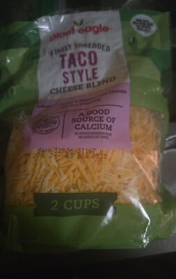 Taco Style Finely Shredded Cheese Blend, Taco Style