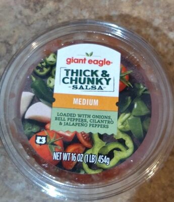 Medium Thick & Chunky Salsa, Medium