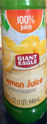 Lemon Juice, Lemon
