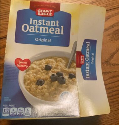 Original Instant Oatmeal, Original