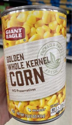 Golden Whole Kernel Corn, Golden