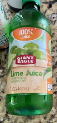 Lime 100% Juice From Concentrate, Lime