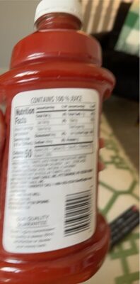 100% Tomato Juice From Concentrate, Tomato
