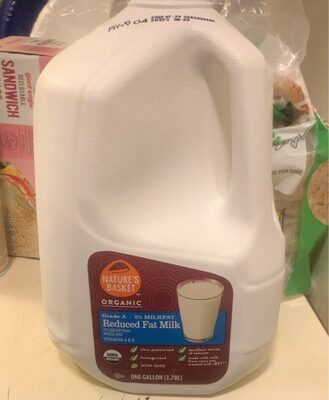 Organic 2% Reduced Fat Milk
