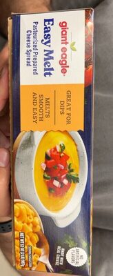 Pasteurized Prepared Cheese Spread