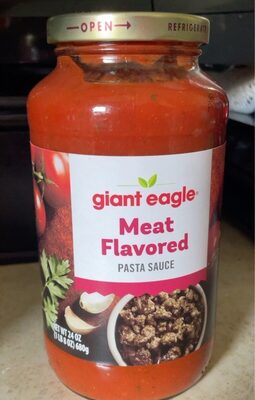Meat Flavored Pasta Sauce, Meat