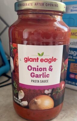 Onion & Garlic Pasta Sauce, Onion & Garlic
