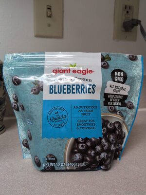 Freshly Frozen Blueberries