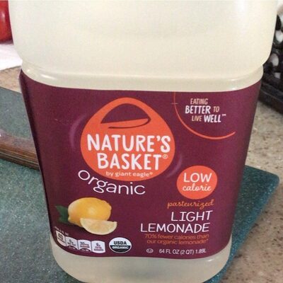 Light Organic Lemonade, Light