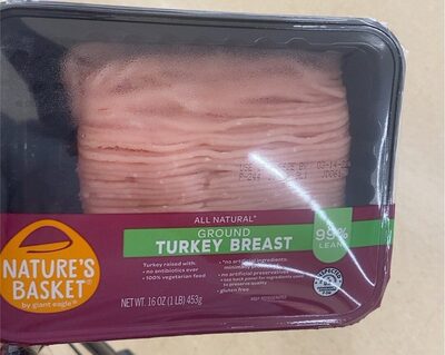 99% Lean, 1% Fat Ground Turkey