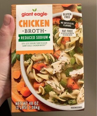 Chicken Reduced Sodium Broth, Chicken