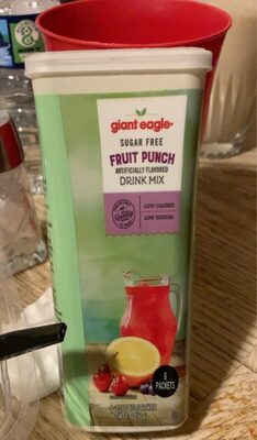 Fruit Punch Flavored Drink Mix, Fruit Punch