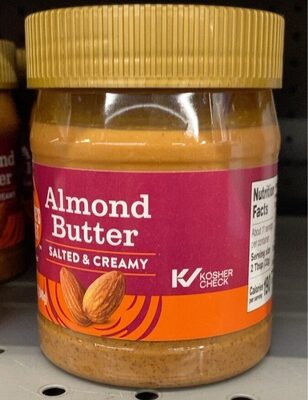 Salted & Creamy Almond Butter, Salted & Creamy