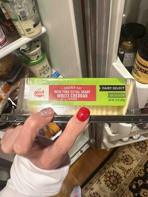 New York Extra Sharp White Cheddar Cheese, New York Extra Sharp White Cheddar