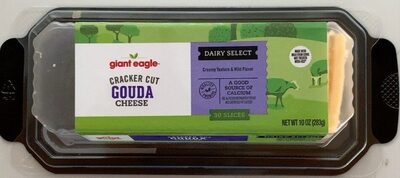 Gouda Cracker Cut Cheese Slices, Gouda
