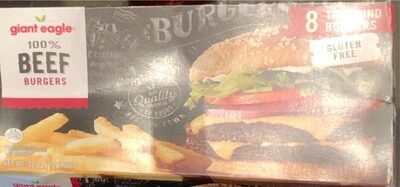 100% Beef Burgers, Beef