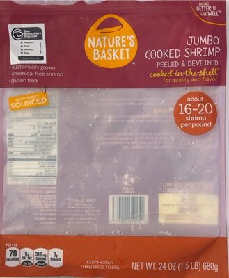 Peeled & Deveined Jumbo Cooked Shrimp