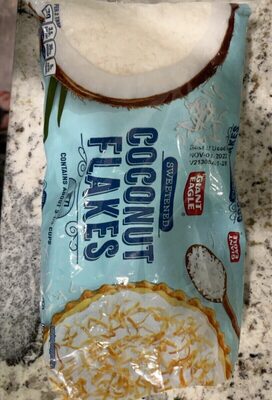 Sweetened Coconut Flakes, Sweetened