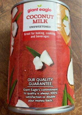 Coconut Milk Unsweetened, Coconut Milk