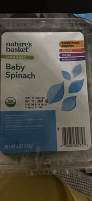 Organic Baby Spinach