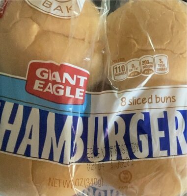 Enriched Sliced Hamburger Buns